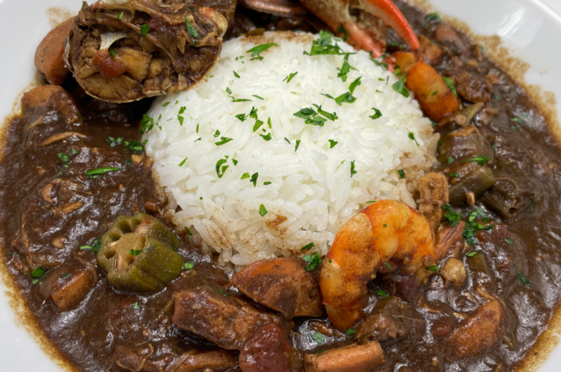 Ms. Angie's Okra Seafood Gumbo  