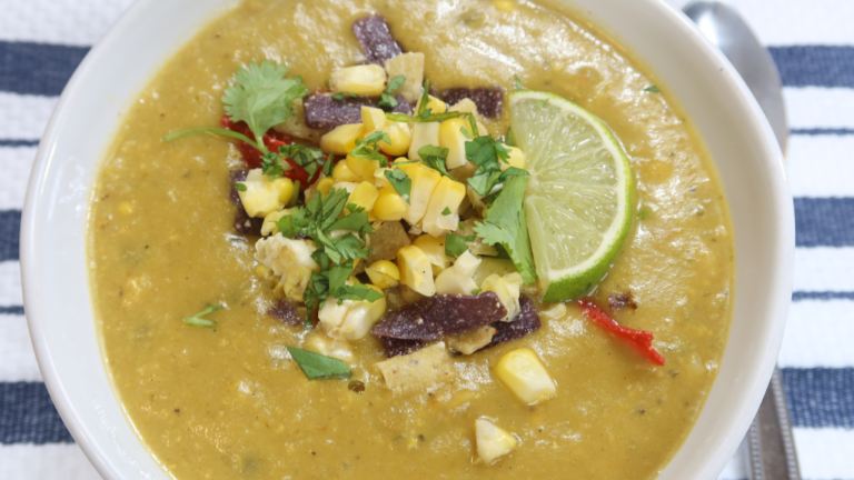 How To Make Poblano Corn Chowder