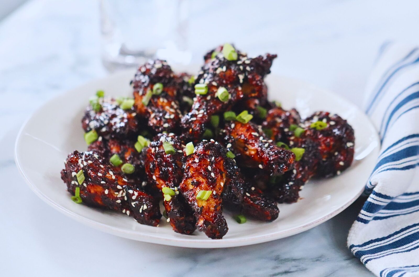 KOREAN AIR FRYER CHICKEN WINGS