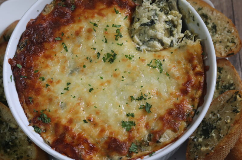 Hot Spinach Artichoke Dip