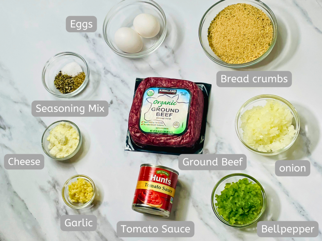 Meatloaf Ingredients