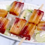 Mango Raspberry Tajin Popsicles