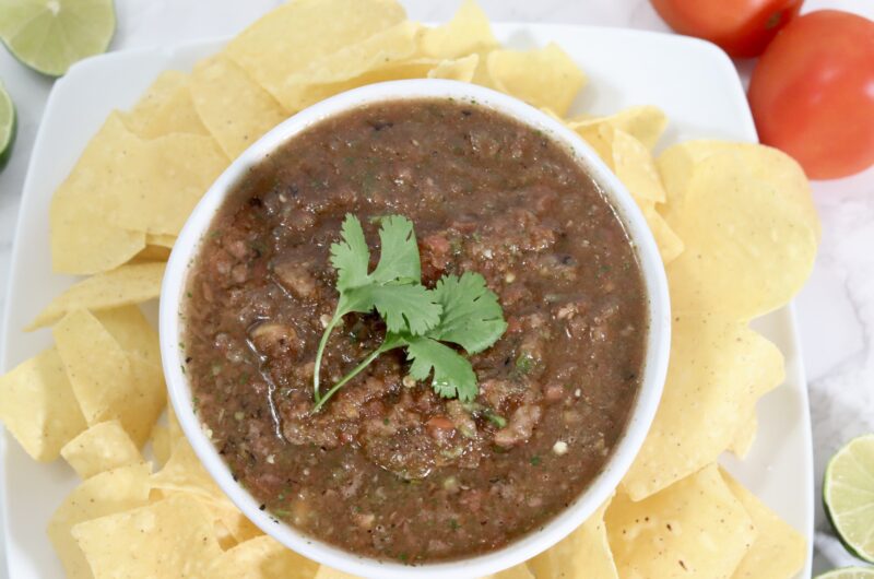 Restaurant-Style  Homemade Salsa Recipe 