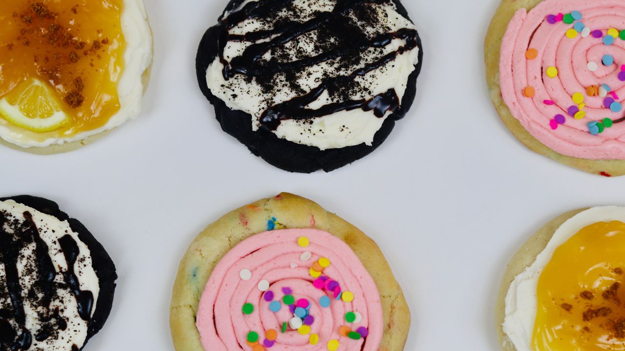 Copycat CRUMBL COOKIES Made With Boxed Cake Mix