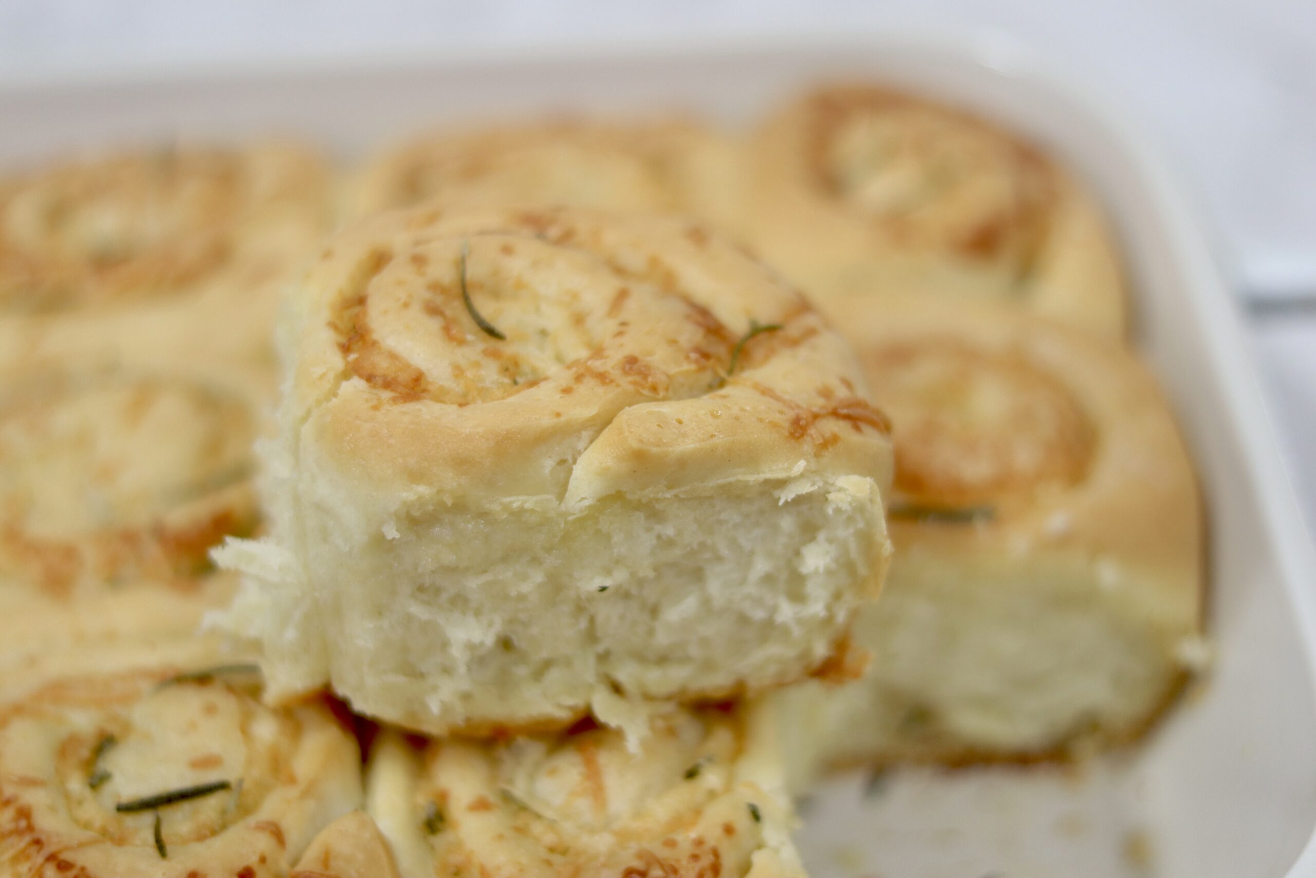 Asiago Rosemary Rolls