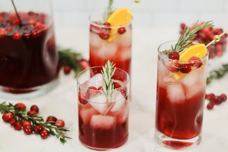 Easy Cranberry Pomegranate Mocktails Easy Cranberry Pomegranate Mocktails recipe