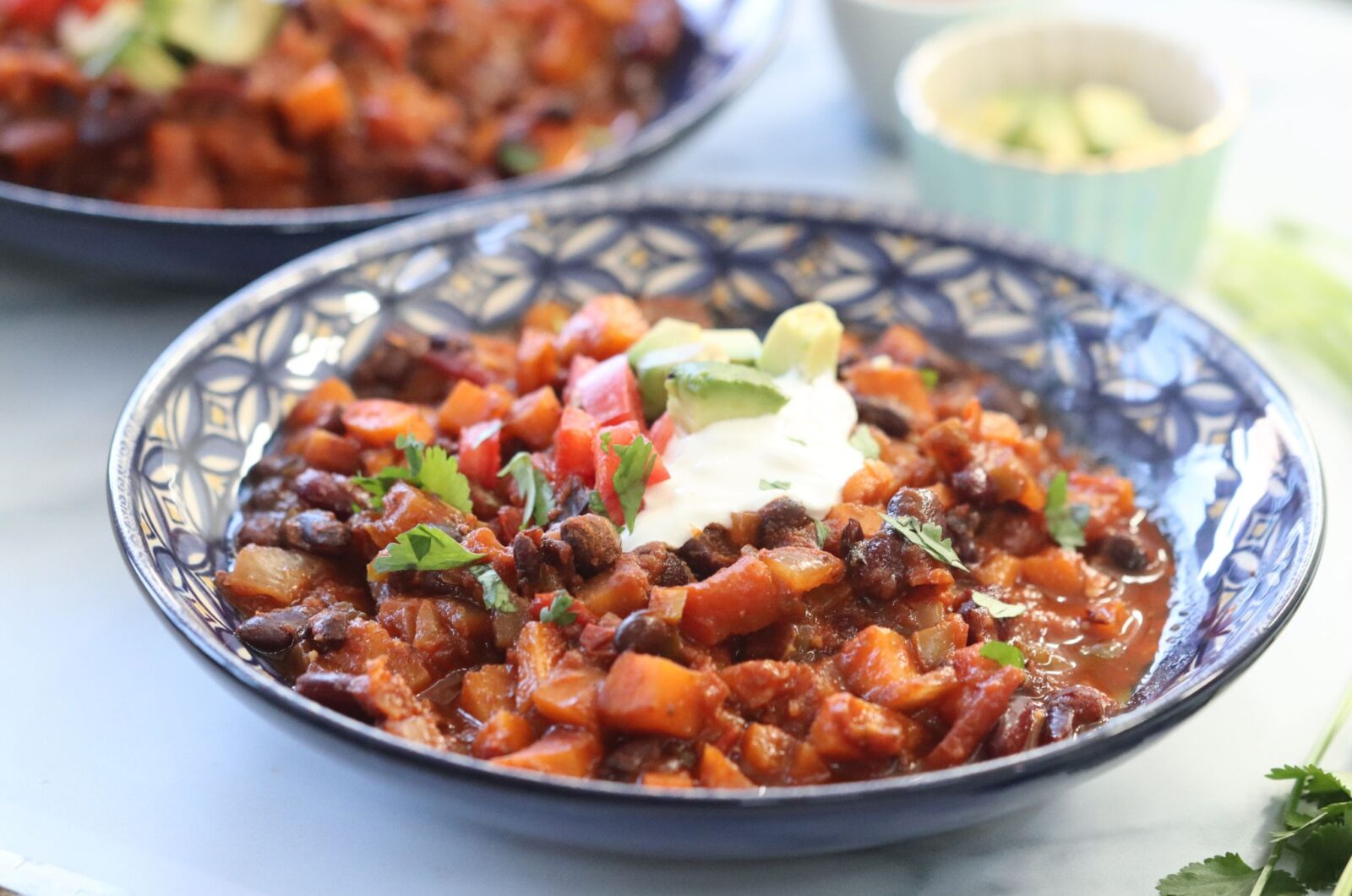 Sweet Potato Chili 
