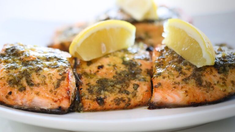Salmon Bake With The Best Marinade