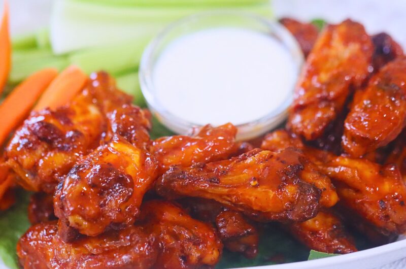 Baked Buffalo Wings 