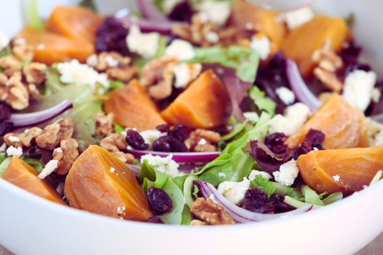 Roasted Beet Salad With Balsamic Vinaigrette