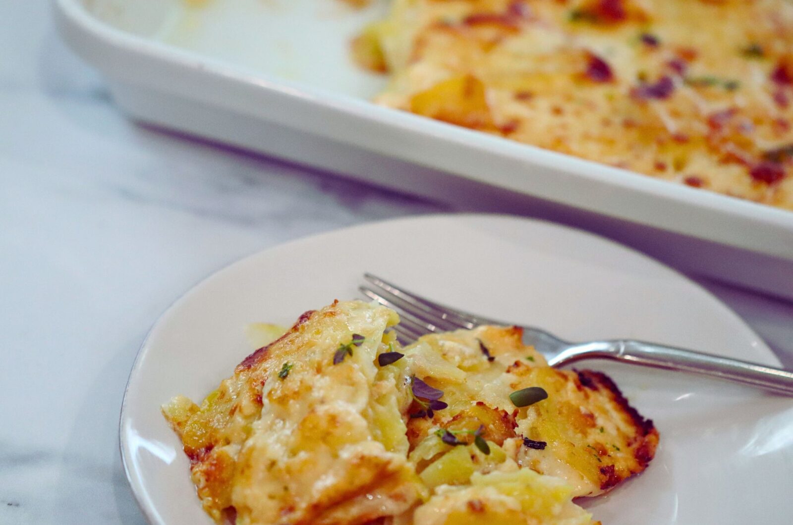 Creamy Potatoes Au Gratin