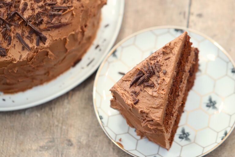 Chocolate Cake with Chocolate Cream Cheese Icing